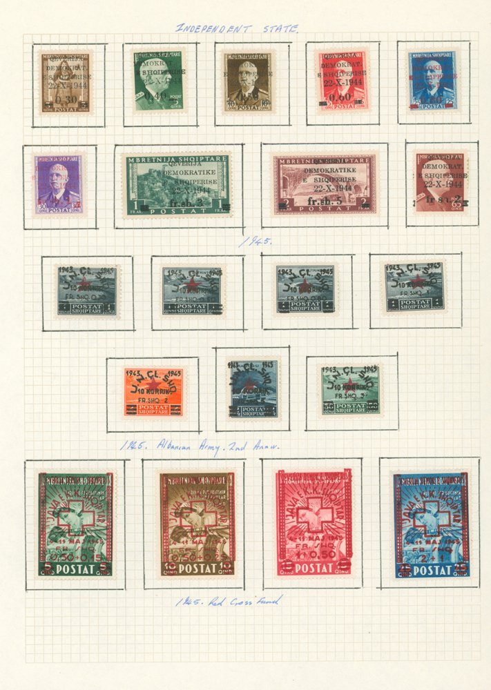 1913-69 M & U collection in a ring binder incl. 1919 1gr on 25q M, some Ovpts, 1924 Assembly 5q, 10q - Image 4 of 4