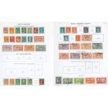 FRENCH COLONIES LEBANON 1924-36 collection incl. 1924 Surcharge set with Pasteur vals & Mersons to