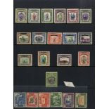 ACCUMULATION on hagners in an album, mostly M, 1935 Jubilee sets (approx 40), most 1937 Coronation
