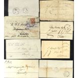 CHESHIRE 1785-1937 Chester marks on cover incl. very good strike of the scarce first mileage on (