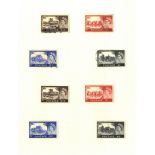 1934-70's COLLECTION M & U on leaves incl. useful ranges of Wilding defins incl. 1952 Tudor Crown