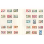 B.W.I collection of FU defin sets from Cayman Is 1950 & 1953 sets, Dominica 1938, 1951 & 1954
