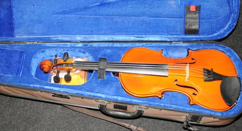 Four cased violins - Image 3 of 5