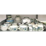 Midwinter large collection of dinner/tea ware in the "Spanish Garden" pattern to include tureens,