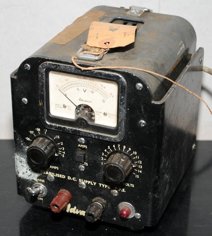Vintage Advance Components Ltd Stabilised D.C supply type P.P.5 recorder
