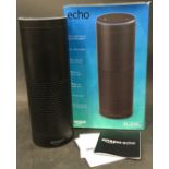 Amazon Echo 1st generation smart speaker in working condition boxed with power supply and