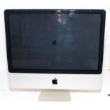 Apple IMac model ref A1224. Turns on but not tested further. Lot includes unit only, no cables,