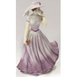 Royal Worcester "Anne" bone china figurine. Appears in good order.