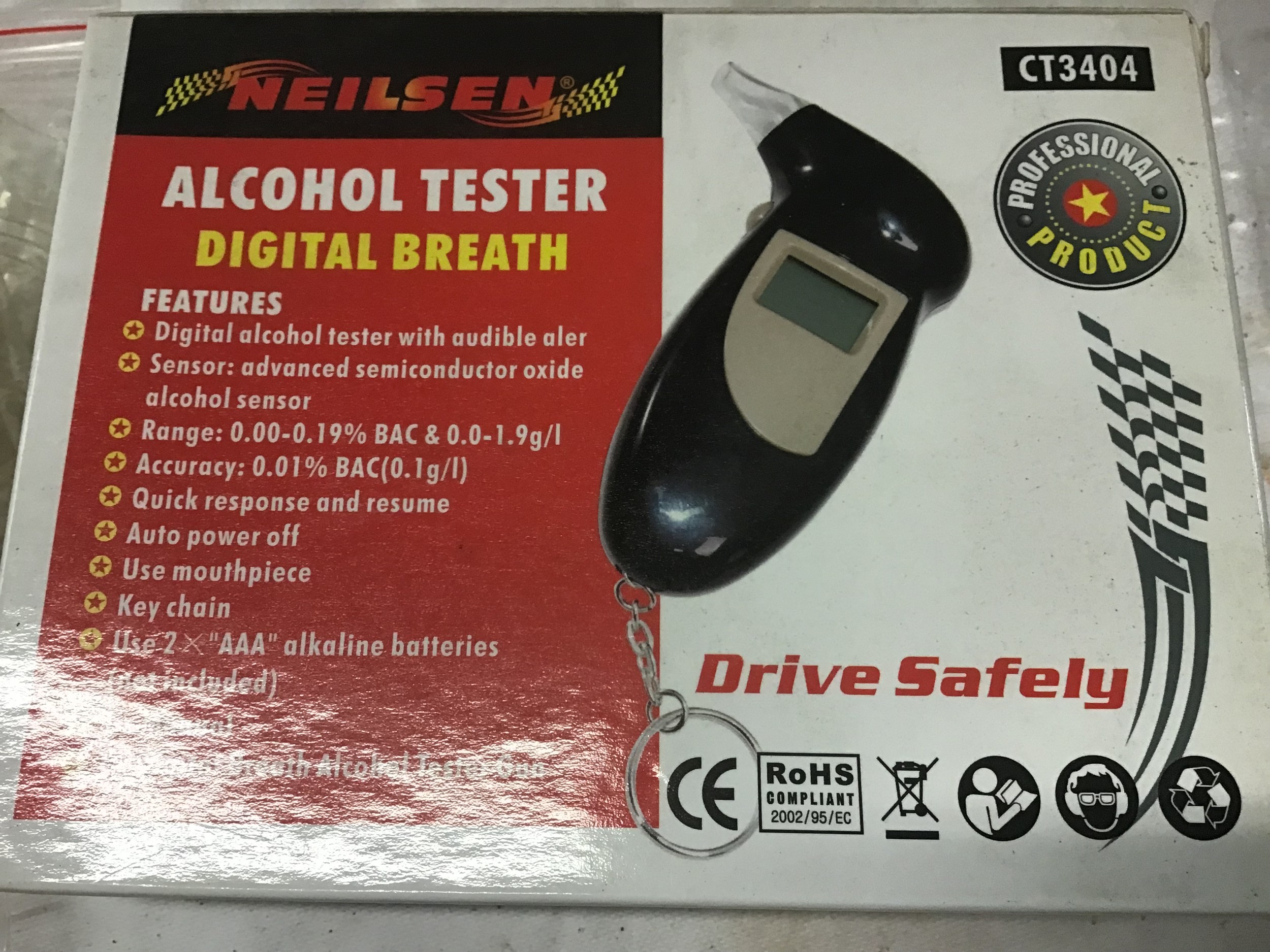 A Breathalyzer and mouthpiece (98) - Image 2 of 2