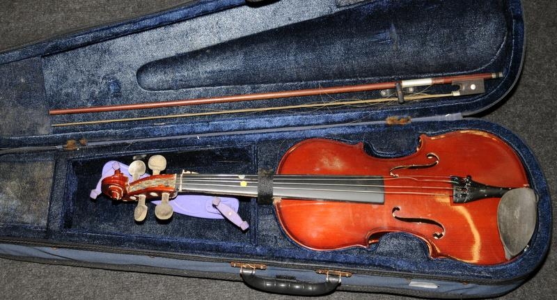 Four cased violins - Image 4 of 5