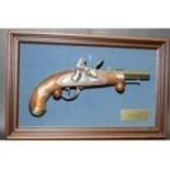Le Pistolet A Silex Napoleonien. From the Franklin Mint commemorative replica fire arms series,