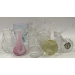 Collection of collectable glassware by various manufacturers. Includes Caithness, Waterford and