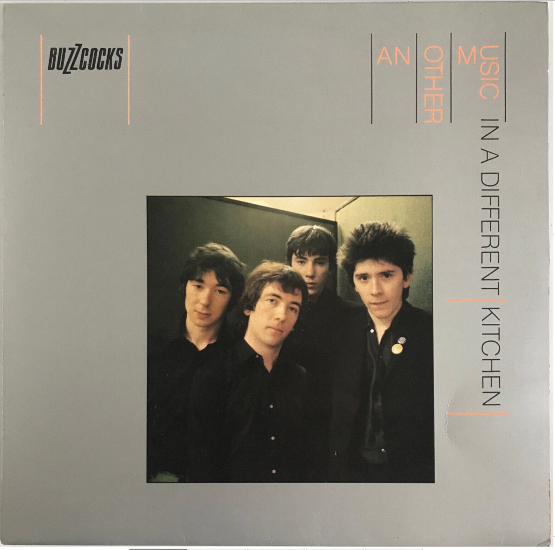 BUZZCOCKS LP ‘ANOTHER MUSIC IN A DIFFERENT KITCHEN’. UK United Artists First pressing from 1978