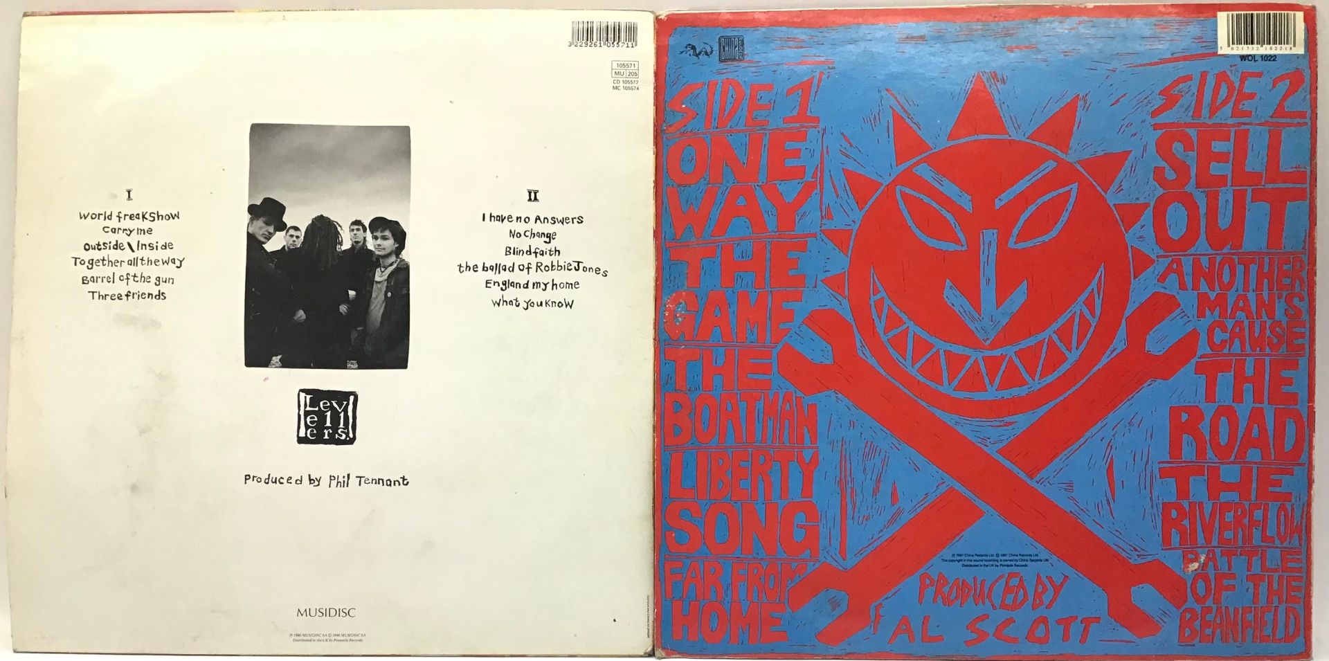 2 VINYL LP RECORDS FROM THE LEVELLERS. Titles include - A Weapon Called The World and Levelling - Image 2 of 2