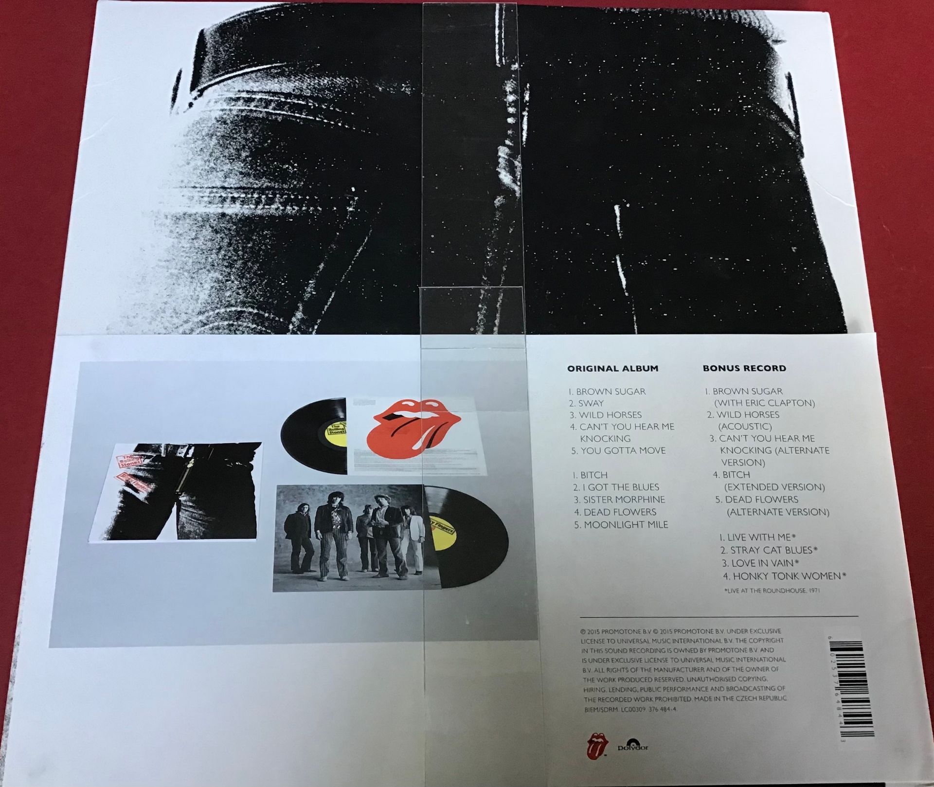 THE ROLLING STONES 'STICKY FINGERS' ZIPPER DELUXE EDITION DOUBLE LP. Rare 2015 limited deluxe - Image 2 of 2