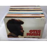BOX OF MAINLY BOOGIE WOOGIE & BLUES ORIENTATED VINYL LP RECORDS. This selection contains artists