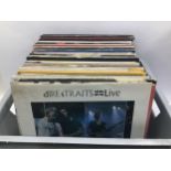 BOX OF VARIOUS CHART 12” SINGLES. Selection of various artists here of chart and dance records to
