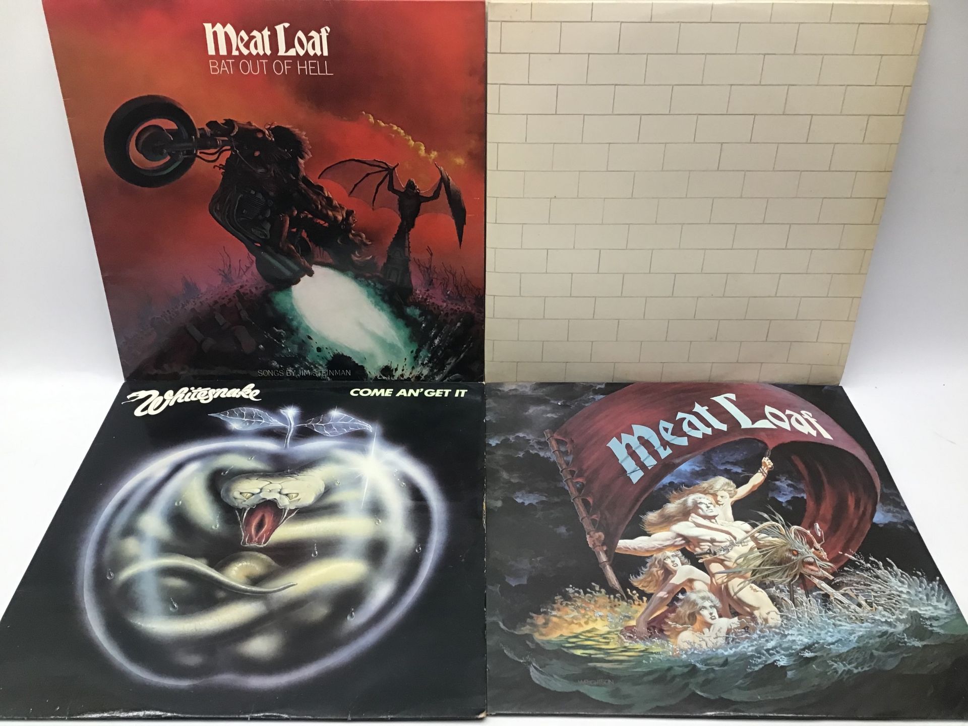 12 ROCK RELATED VINYL LP RECORDS. To include artists - Pink Floyd - Iron Maiden - Meatloaf x 2 - - Image 4 of 4