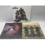 VINYL LP RECORDS X 3. Nice triple on offer here from - The Who - King Crimson and The Incredible