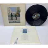 PINK FLOYD ALBUM ‘WISH YOU WERE HERE’. A VG+ condition of this iconic LP from 1975 on Columbia BL
