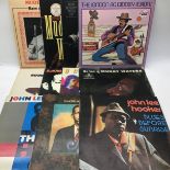 VARIOUS BLUES LP VINYL RECORDS. 11 in total found here including - Muddy Waters - Elmore James -