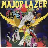 MAJOR LAZER 'FREE THE UNIVERSE' RARE DOUBLE VINYL LP. Includes Free CD of the entire album. This