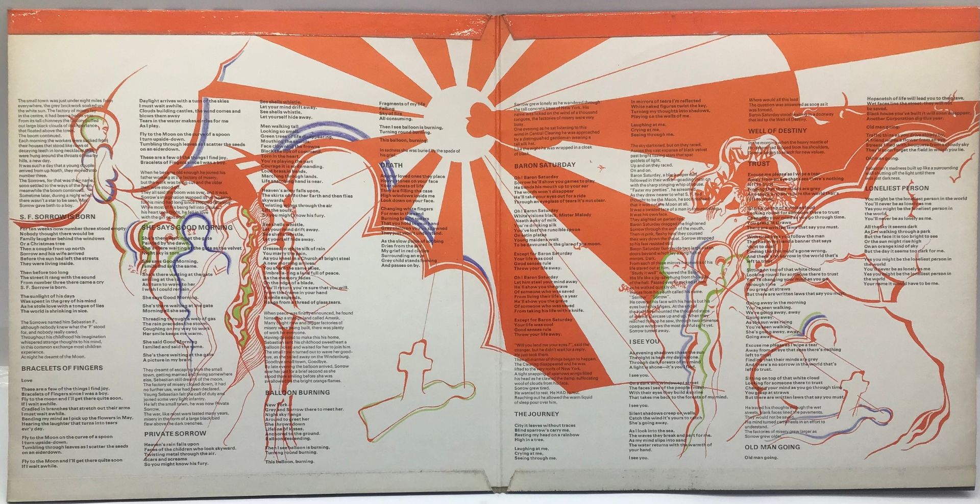 PRETTY THINGS ‘S.F. SORROW’ LP RECORD. Pressed here on Columbia Records from 1968. This stereo - Image 3 of 10