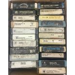 SELECTION OF 8 TRACK CARTRIDGE TAPES. In total we have a box of 21 including artists - Eagles -