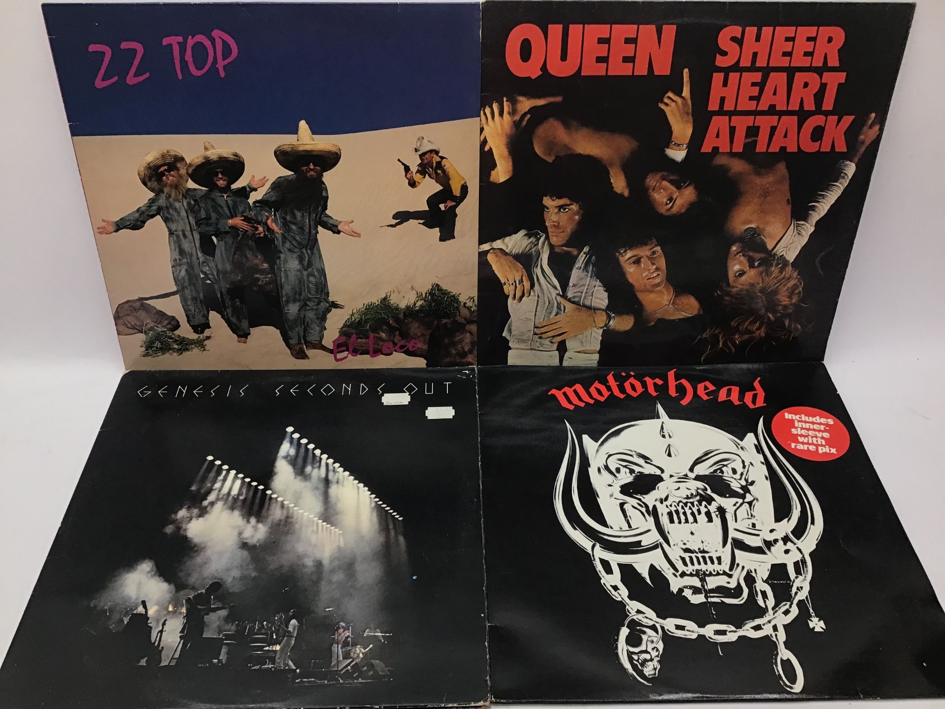 12 ROCK RELATED VINYL LP RECORDS. To include artists - Pink Floyd - Iron Maiden - Meatloaf x 2 - - Image 3 of 4