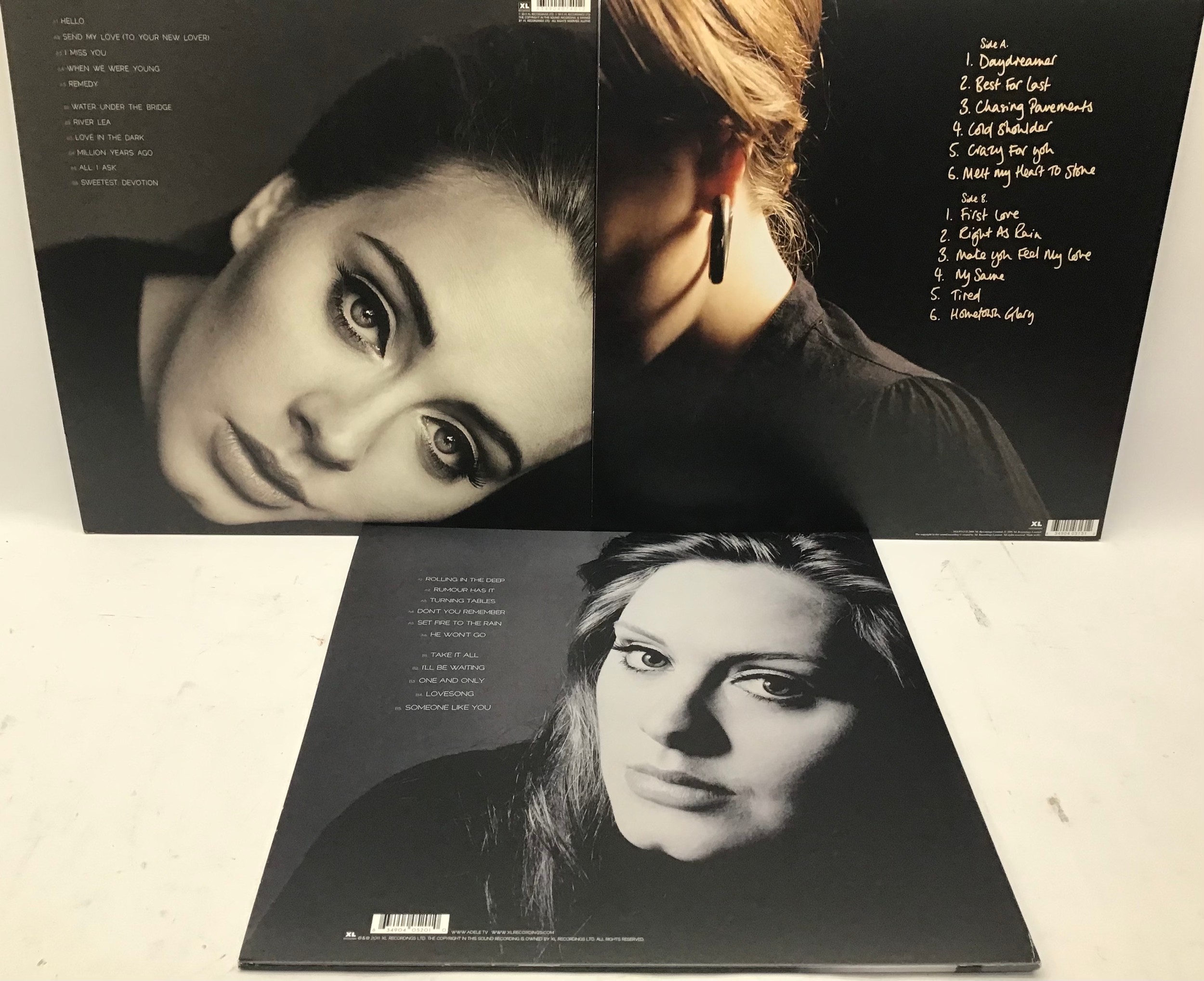 3 X BRAND NEW 180g ADELE LP RECORDS. Albums here include the titles - 19 - 21 and 25. - Image 2 of 2