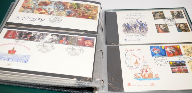 Four large albums of mostly GB first day covers - Image 6 of 10