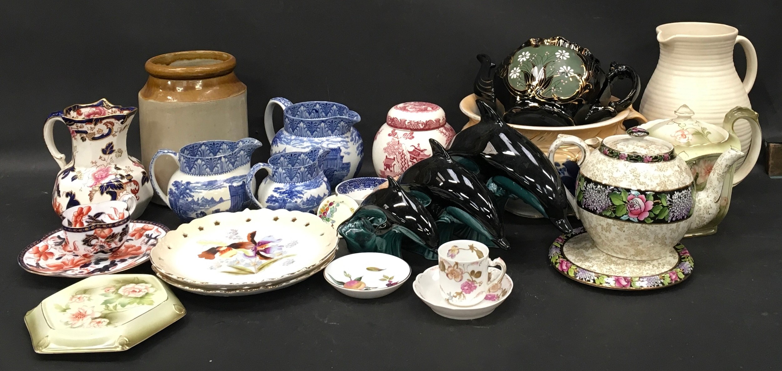 Large quantity of mixed chinaware from various manufacturers to include Poole Pottery, Limoges,