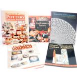 Collection of reference books relating to North American Indian art and pottery. Five items in lot.