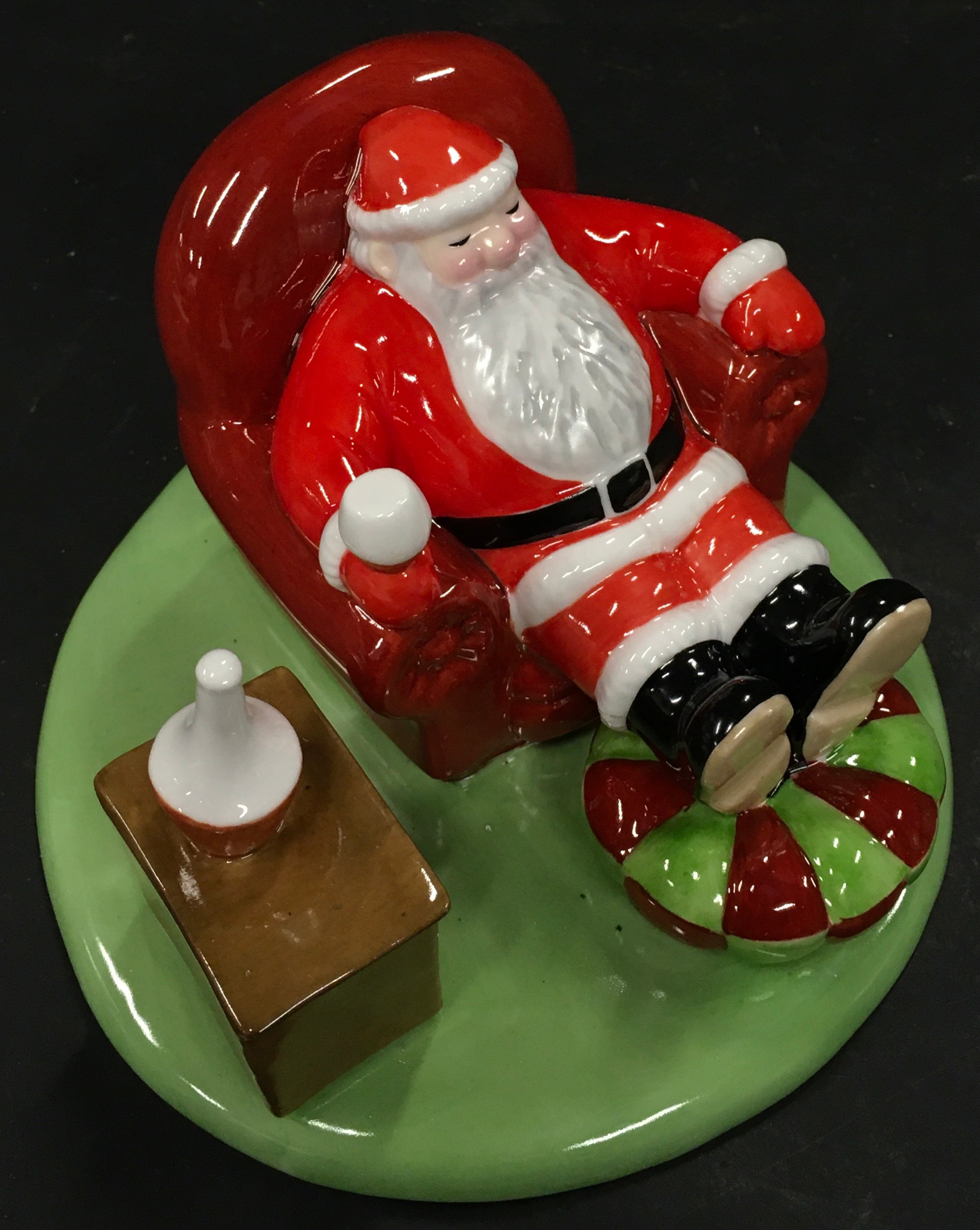 Coalport Limited Edition Father Christmas "Time For A Break" figurine no. 1576/1750 boxed with - Image 2 of 4