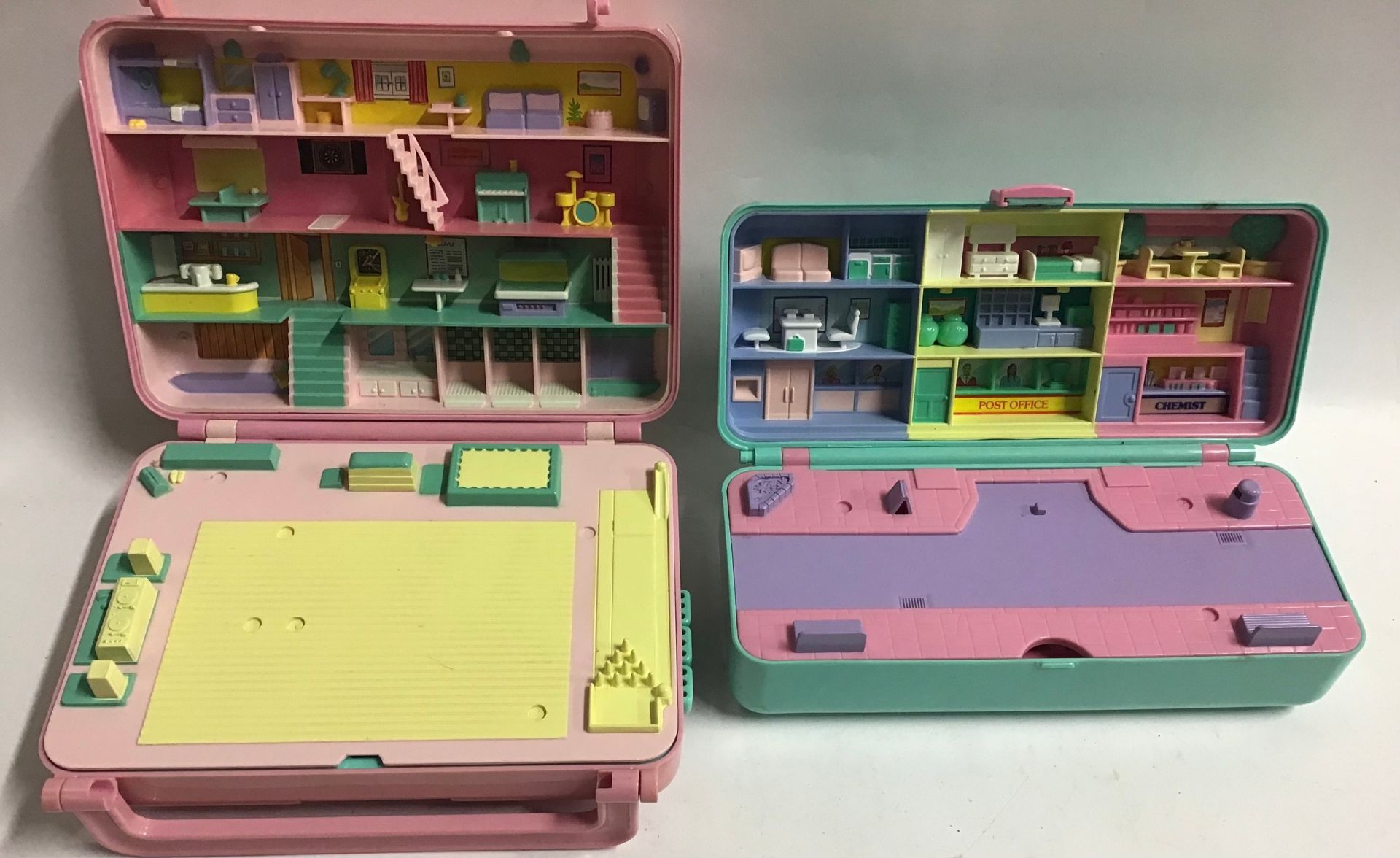 Bluebird Mattel Polly Pocket vintage compacts and playsets (40 altogether), mostly with figures - Image 14 of 15