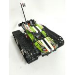 Lego Technic RC Tracked Racer with instructions. 99.9% complete.