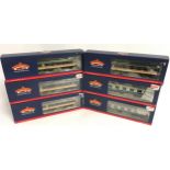 Bachmann OO Gauge group of BR MK1 Intercity/Blue & Grey coaches consisting of 2 x 39-250B RFO