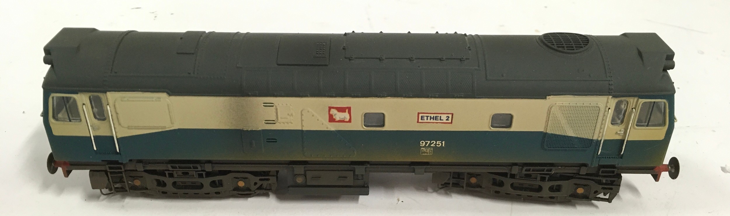Bachmann OO Gauge Ethel 2 Diesel locomotive 97251 blue grey weathered. Appears Excellent in wrong - Image 3 of 3