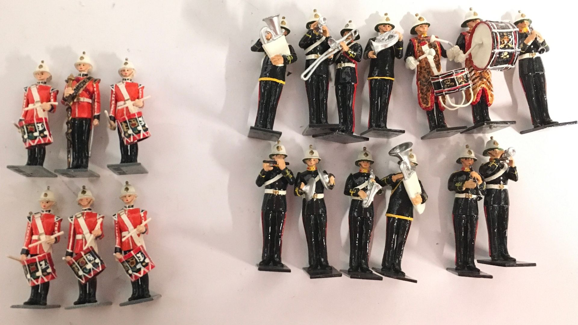 2 x Britains Ceremonial Collection 00157 Band of the Life Guards 5 piece set together with - Image 2 of 2