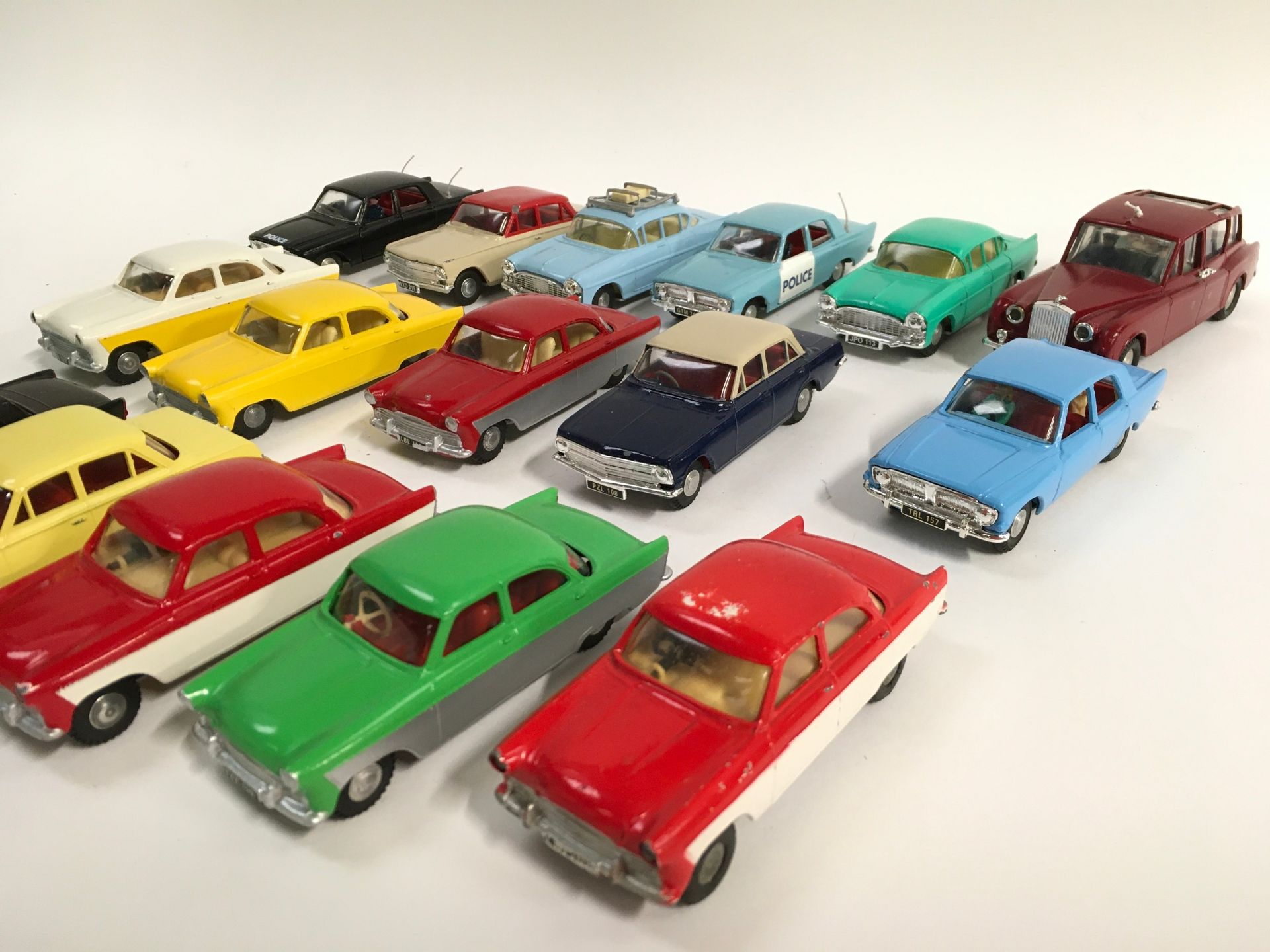 Spot-On group of repainted models to include Ford Zephyr Six, Vauxhall Cresta, Royal Rolls Royce, - Image 2 of 3