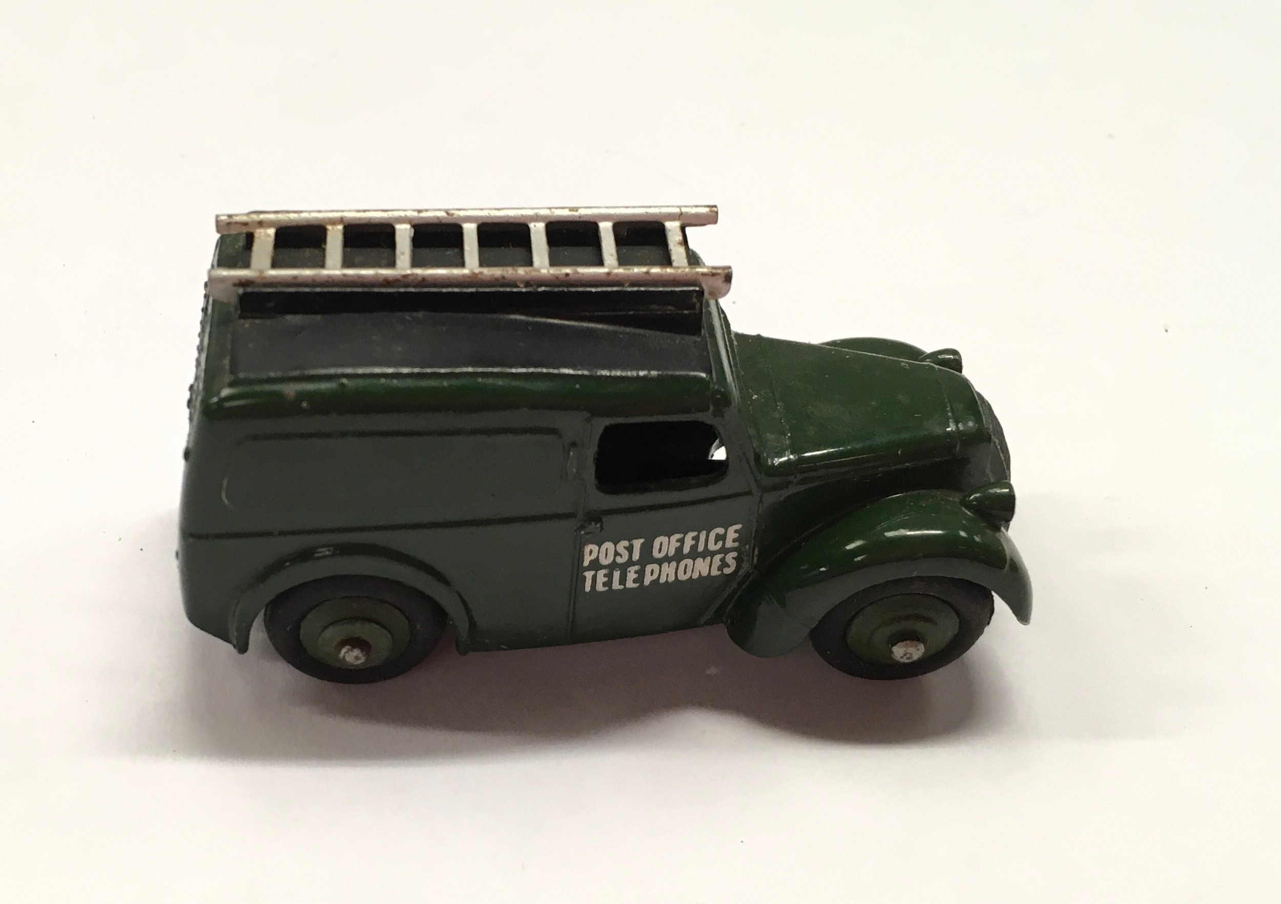 Dinky 261 Morris Telephone Service Van "Post Office Telephones" - green including ridged hubs with - Image 2 of 3