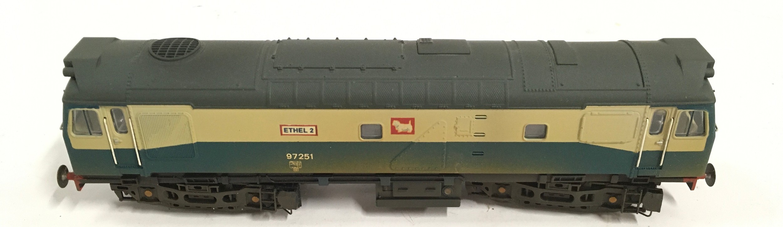 Bachmann OO Gauge Ethel 2 Diesel locomotive 97251 blue grey weathered. Appears Excellent in wrong - Image 2 of 3