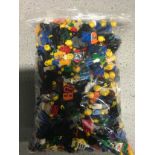 Approx 300 + Lego mini figures.