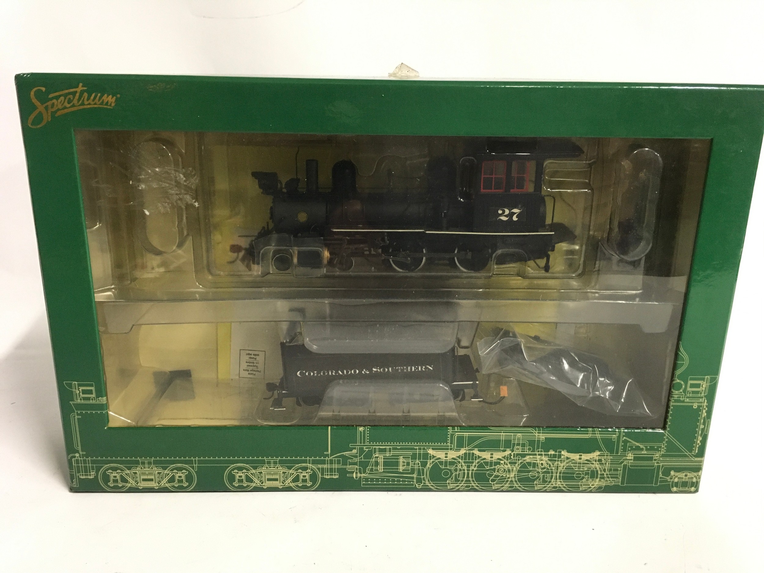 Bachmann Spectrum 28322 On30 Modern 4-4-0 American Outside Frame Steam Locomotive, Colorado &