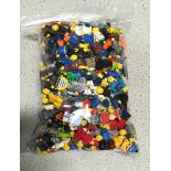 Approx 300 + Lego mini figures.
