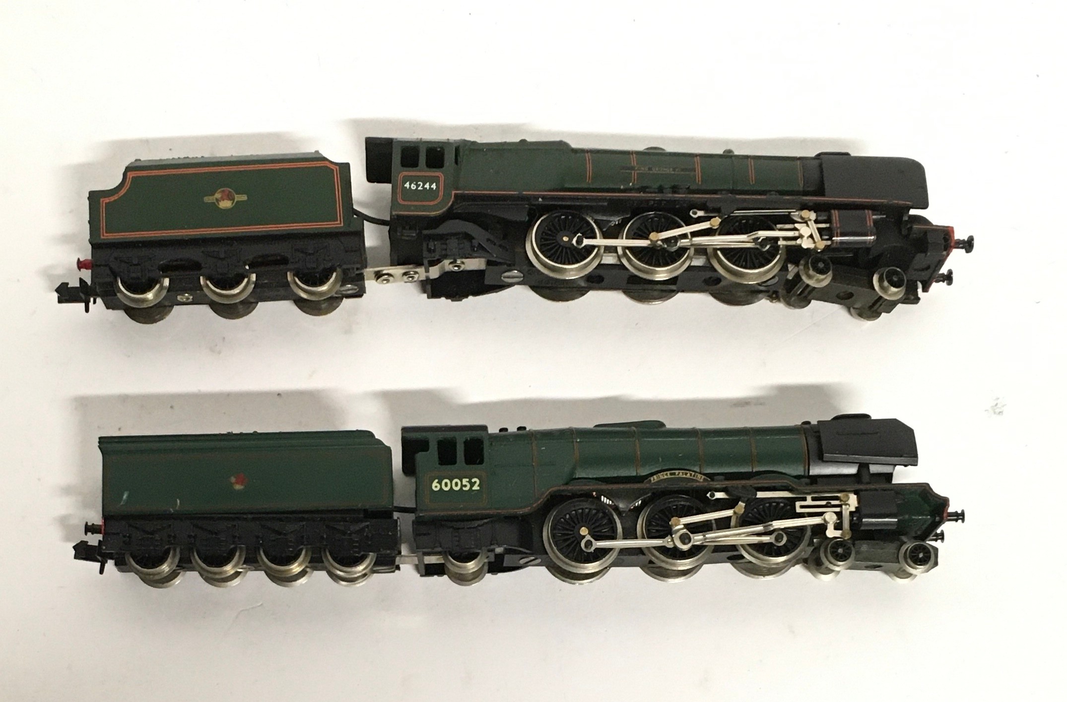 2 Graham Farish N Gauge locomotives: 1814 Duchess Class 4-6-2 46244 'King George VI' & Tender in - Image 2 of 2