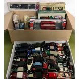 Collection of unboxed Solido models and boxed Solido/Lledo etc models.