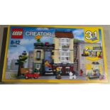 Lego Creator 3 in 1 Park Street Town House set 31065 (retired). New and sealed.