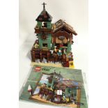 Lego Ideas set 21310 Old Fishing Store with instructions and mini figures. 99.9% complete.