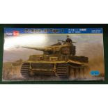 Hobby Boss 82601 Pz.Kpfw.VI Tiger I 1:16 Military Vehicle Kit. New, boxed.